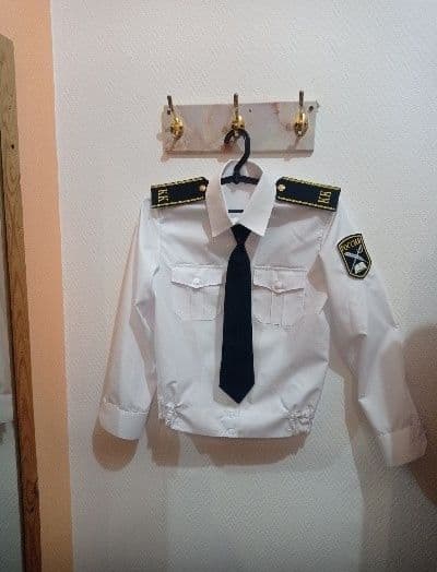 Рубашка форменная с длинным рукавом